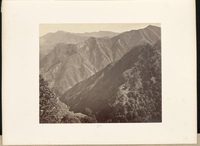 Simla ; Khuds au nord de Jakko, et les collines de Mahassoo - Samuel Bourne
