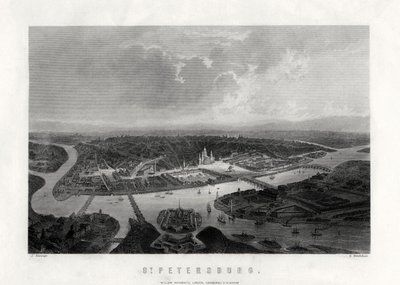 Saint-Pétersbourg, Russie, 19ème siècle - Samuel Bradshaw