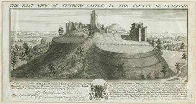 Château de Tutbury - Vue de l