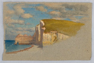 Falaises à Étretat - Samuel Colman