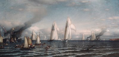 Arrivée de la Première Course Internationale pour la Coupe de l