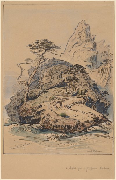 Point Lobos, Californie - Samuel Colman