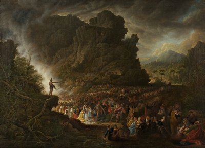 Saint Jean Prêchant dans le Désert - Samuel Colman