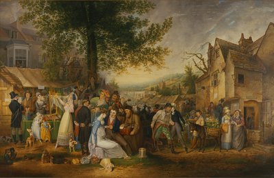 Foire de St. James, Bristol - Samuel Colman