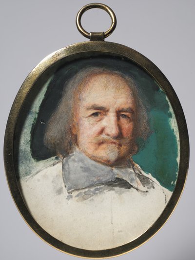 Portrait de Thomas Hobbes, vers 1660 - Samuel Cooper