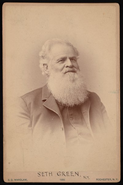 Portrait de Seth Green 1817-1888, 1886 - Samuel D Wardlaw