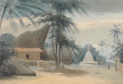 Une scène entre Galle et Matura, à environ six miles de Galle - Samuel Daniell