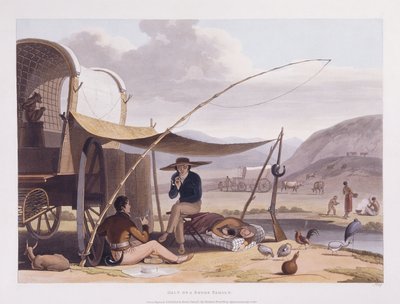 Paysages et animaux africains au Cap de Bonne-Espérance - Samuel Daniell