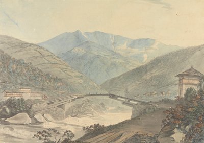 Vue près de Tassisudon [Tashicho Dzong] au Bhoutan - Samuel Davis