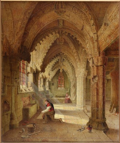 Chapelle de Rosslyn, c.1852 - Samuel Dukinfield Swarbreck