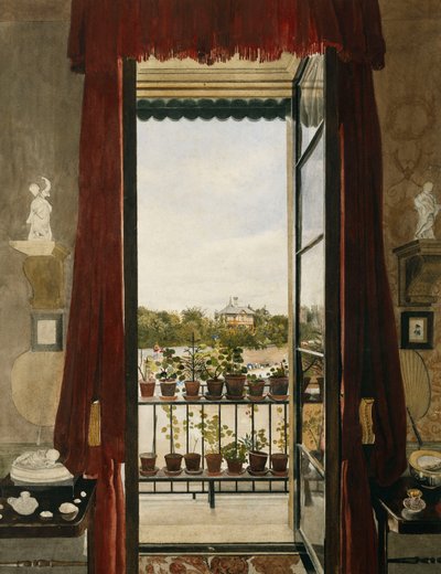Vue du chalet suisse du prince Albert - Samuel Dukinfield Swarbreck