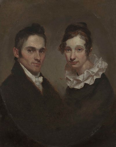 Révérend (1789-1869) et Mme Hiram Bingham (Sybil Mosely, d. 1848) - Samuel Finley Breese Morse