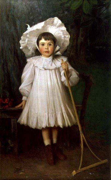 Fille au bonnet blanc - Samuel G. Enderby