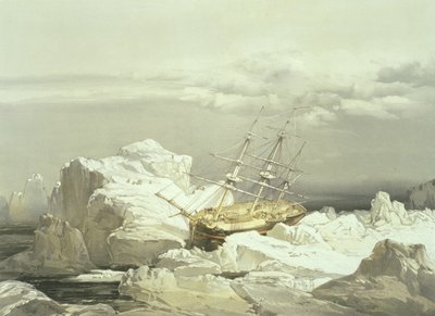 Position critique du H.M.S. Investigator sur la côte nord de l