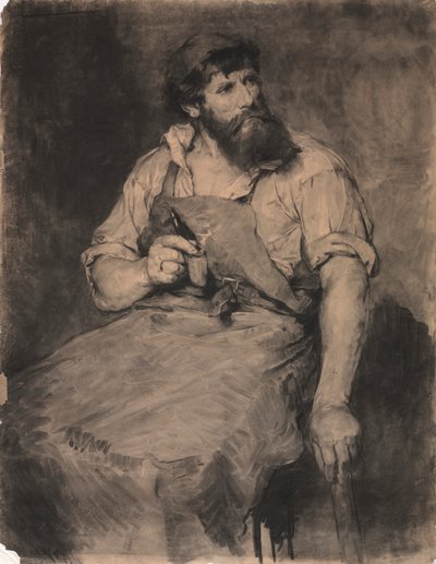 Forge, étude pour Das Gericht, vers 1883 - Samuel H. Crone