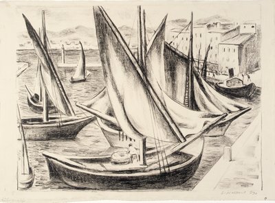 Bateaux, St. Tropez - Samuel Halpert