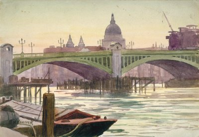 Pont de Southwark, Londres, 1930 - Samuel Harry Hancock