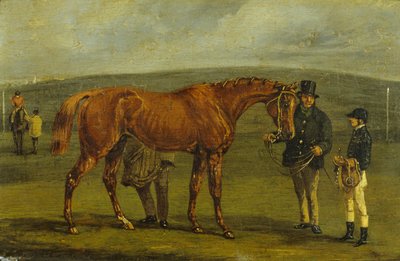 Préparation pour une course - Samuel Henry Alken
