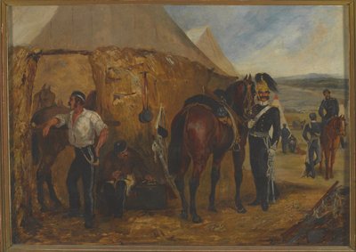 Les 6e Gardes dragons au camp de Chobham, 14 juin-25 août 1853 - Samuel Henry Alken