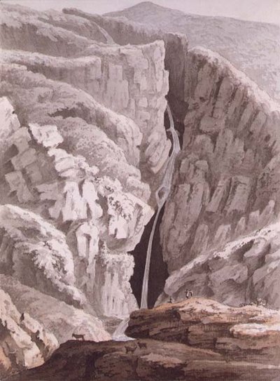 Un gouffre remarquable - Samuel Hieronymous Grimm