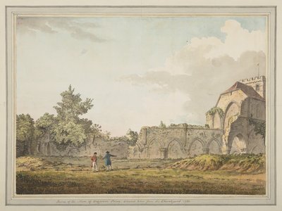 Ruines de la nef de l