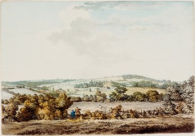 La Vieille Maison à la Grange et Barber Wood, 1787 - Samuel Hieronymous Grimm