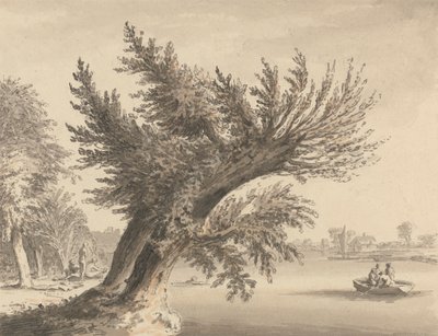 Sur la Tamise à Barnes - Samuel Hieronymus Grimm