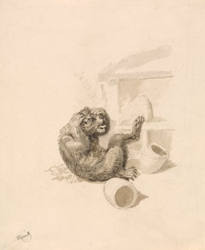 Ours et ruches - Samuel Howitt
