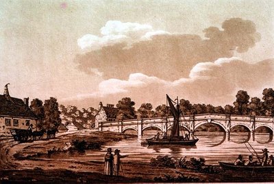 Pont de Chertsey, illustration de 