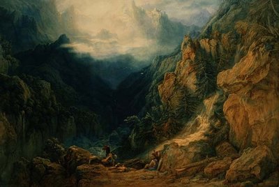 Composition : Chasseurs se reposant après la chasse - Samuel Jackson