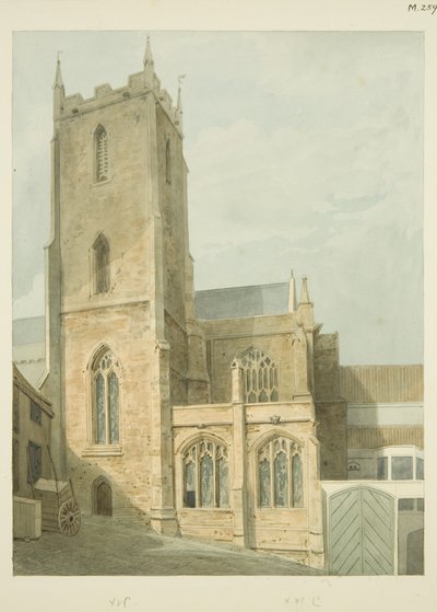 Extérieur de Saint-Marc, élévation arrière - Samuel Jackson