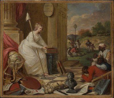 Étude pour la Liberté affichant les Arts et les Sciences, ou Le Génie de l