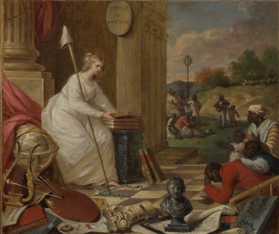 Étude pour La Liberté affichant les Arts et les Sciences, ou Le Génie de l
