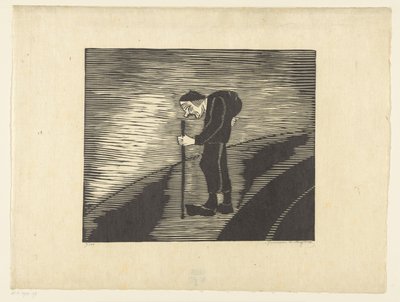 Figure avec bosse - Samuel Jessurun de Mesquita (signed by artist)