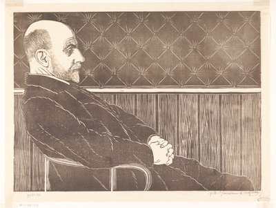Portrait de Maurits van der Valk - Samuel Jessurun de Mesquita (signed by artist)