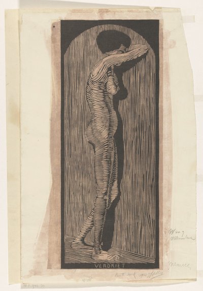 Tristesse - Samuel Jessurun de Mesquita (signed by artist)