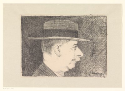 Autoportrait - Samuel Jessurun de Mesquita (signed by artist)