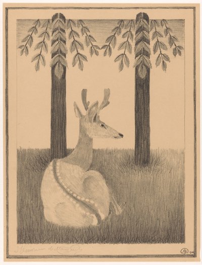 Cerf Barasingha - Samuel Jessurun de Mesquita