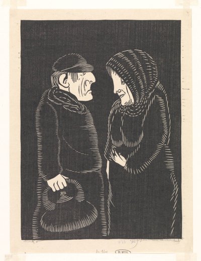 Fantaisie : homme et femme - Samuel Jessurun de Mesquita