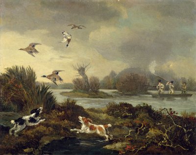 Chasse au canard, c.1820-45 - Samuel John Egbert Jones
