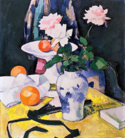 Roses et oranges - Samuel John Peploe