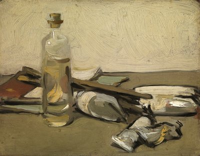 Nature morte : Tubes de peinture, vers 1903 - Samuel John Peploe