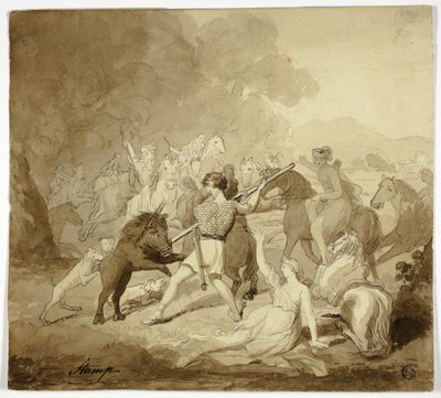 Scène de Cymbeline - Samuel John Stump
