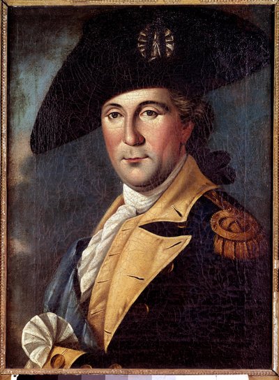 Portrait de George Washington - Samuel King