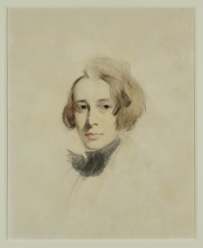 Esquisse préliminaire de Charles Dickens, 1837 - Samuel Laurence