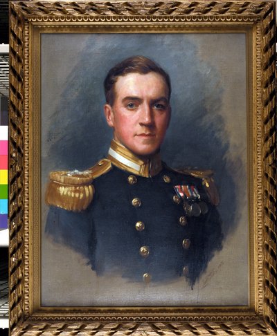 Portrait du lieutenant Denis Quentin Fildes (1889-1975) - Samuel Luke Fildes