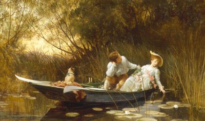 Simpletons, la douce rivière - Samuel Luke Fildes