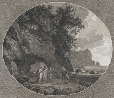 La Tempête, Acte I: Ferdinand et Miranda, 1788 - Samuel Middiman