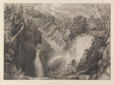 Grotte de Weathercote à moitié remplie d