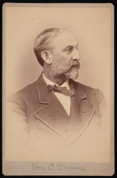 Portrait de Charles Devens, avant 1891 - Samuel Montague Fassett